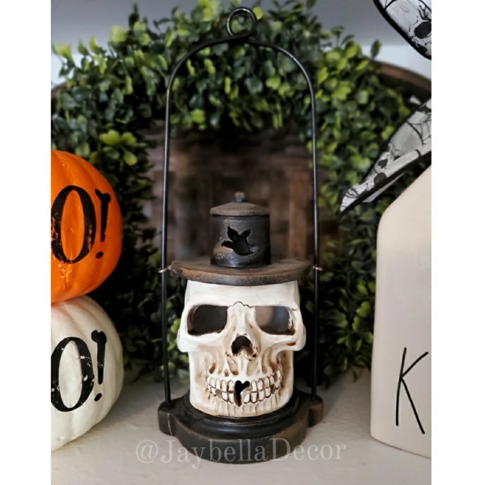 Color Changing Creepy Skull Lantern for Halloween…